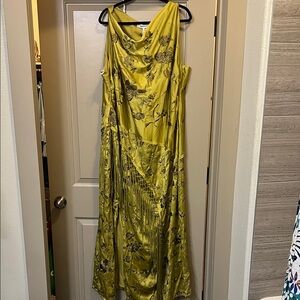Floral Yellow Dress